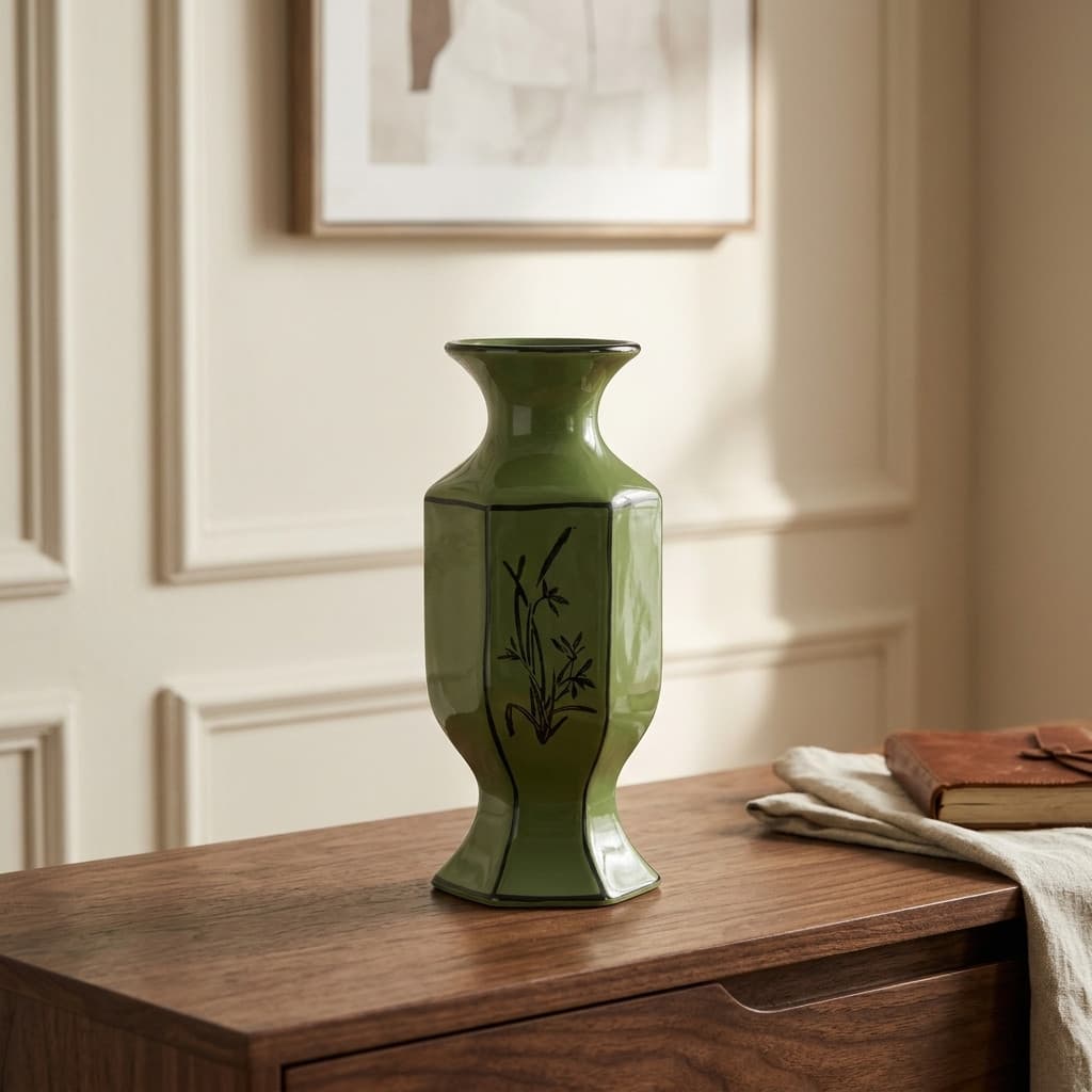 Estilo Medieval arte Retro vaso decoração sala de estar entrada TV gabinete estudo decorações para casa nicho High-End