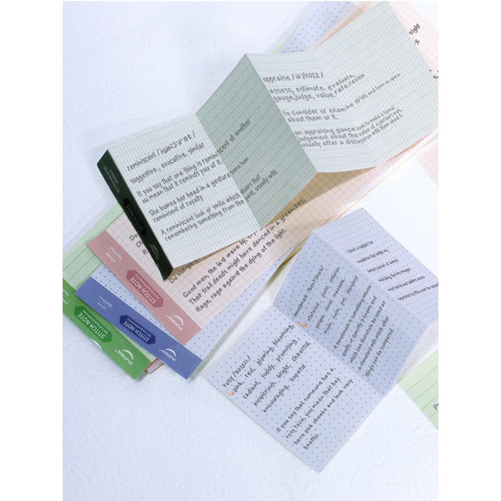 Iplaybox simples pequeno fresco B5 fio Dental de quatro estágios rasgável bloco de notas tiro livro de registro de papel