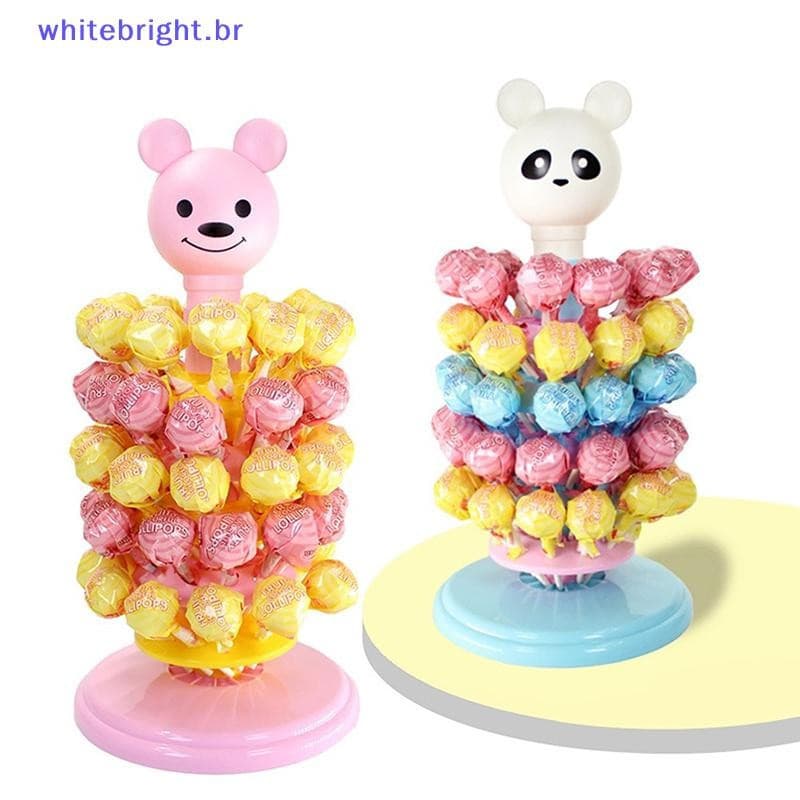 Suporte Para Pirulito De Várias Camadas Ajustável Rack De Exibição Festa Sobremesa Otário Secagem Base Doces [BR]