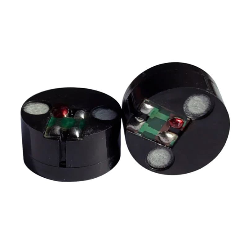 Taidacent 20 Peças Cápsula de Microfone Dinâmico de 19mm para Fone de Ouvido, Cápsula de Microfone Condensador Eletreto