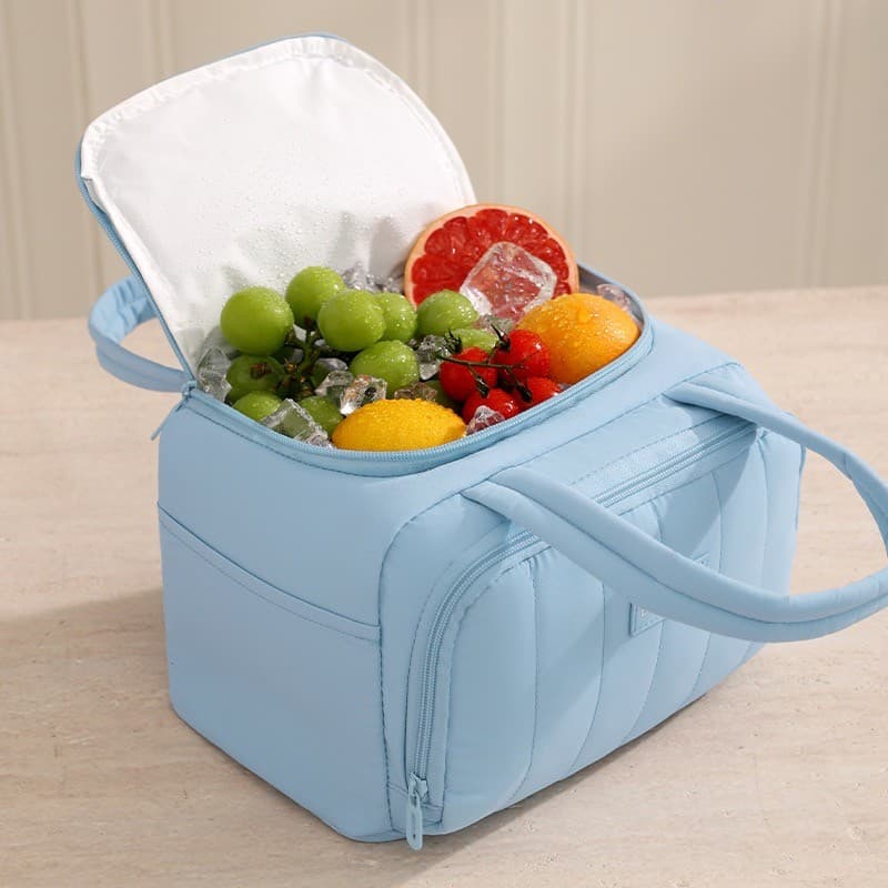 Bolsa Térmica de Alta Capacidade para Marmita, Resistente Ideal para Trabalho Escola e Viagem