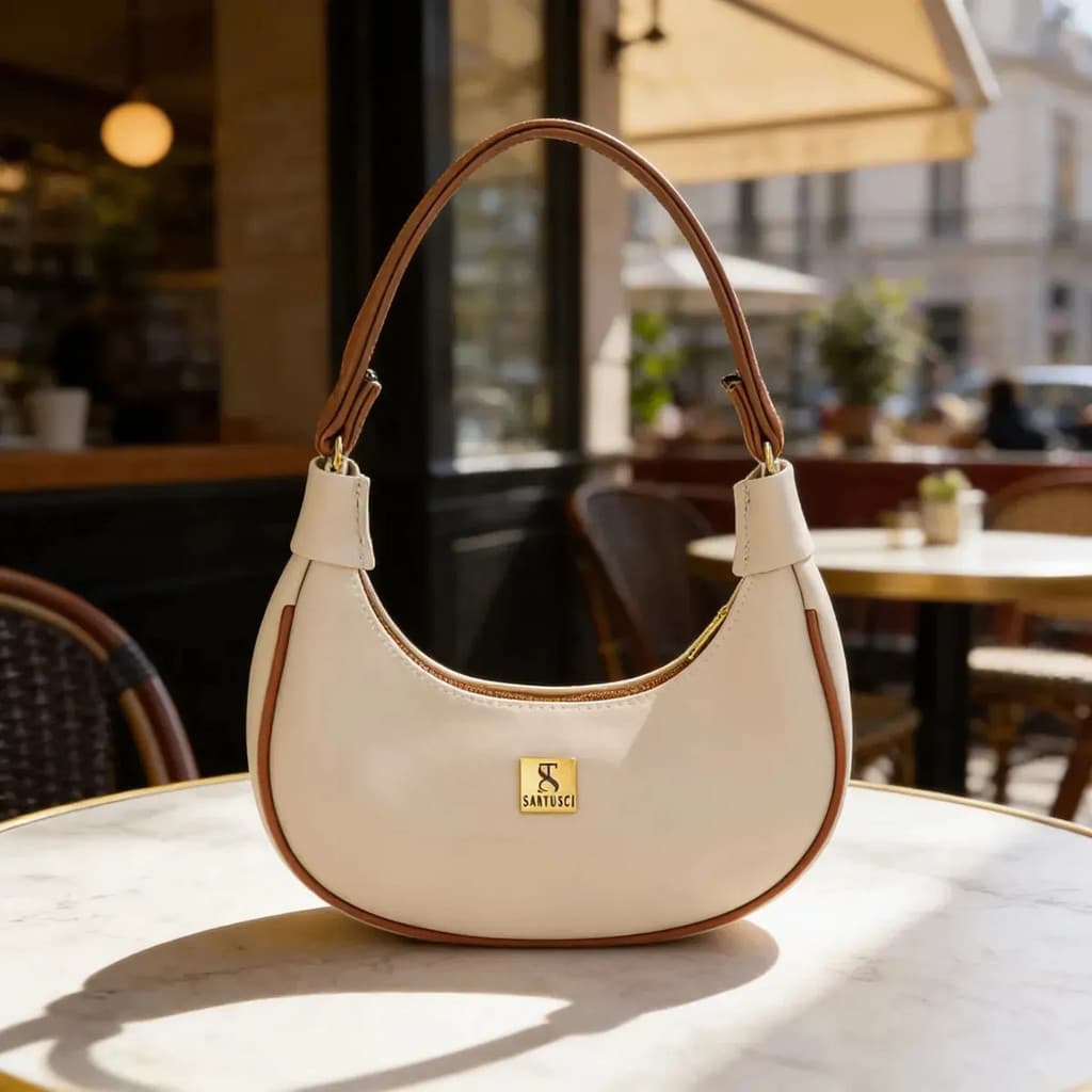 Bolsa Feminina Tote Meia Lua Ombro Luxo Blogueira Trabalho Show Festas Moda Inverno