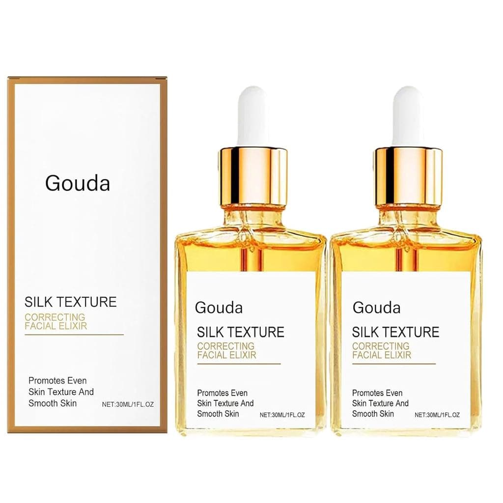 Óleo Corporal Gouda Silk para Mulheres, Óleo, Visivelmente Firmador, Hidratante Anti-Idade Profundo, Melhora Instantanea