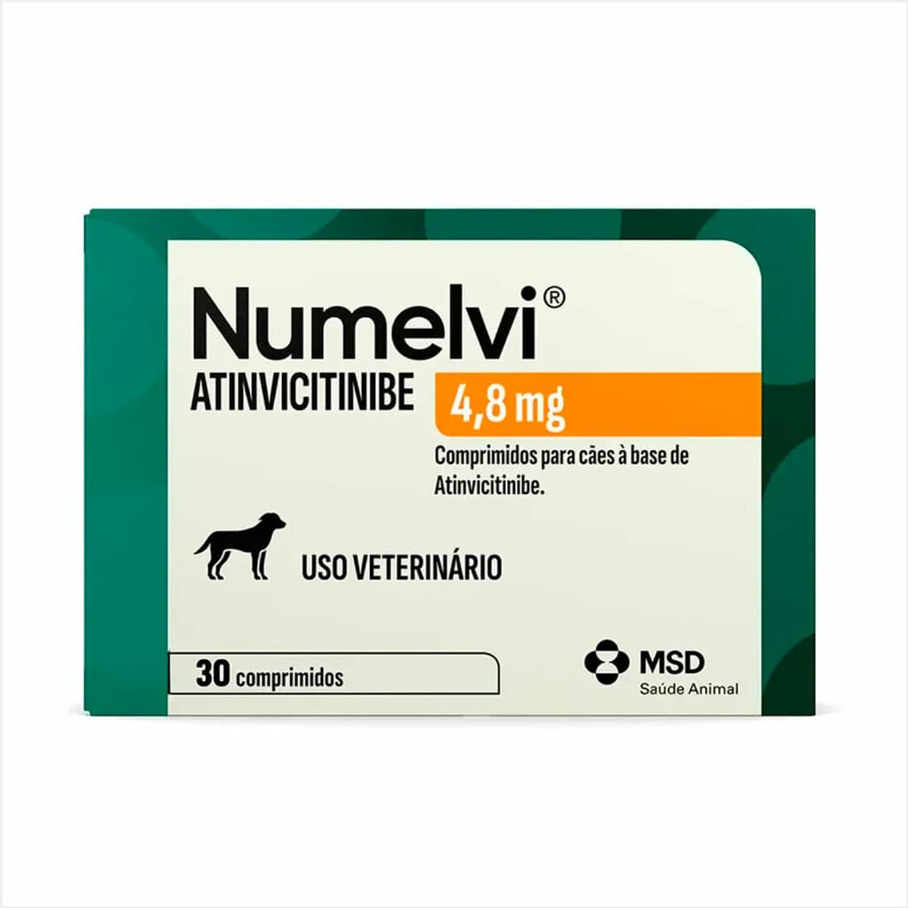 Numelvi 4.8mg Tratamento Coceira Em Cães 30 Comprimidos