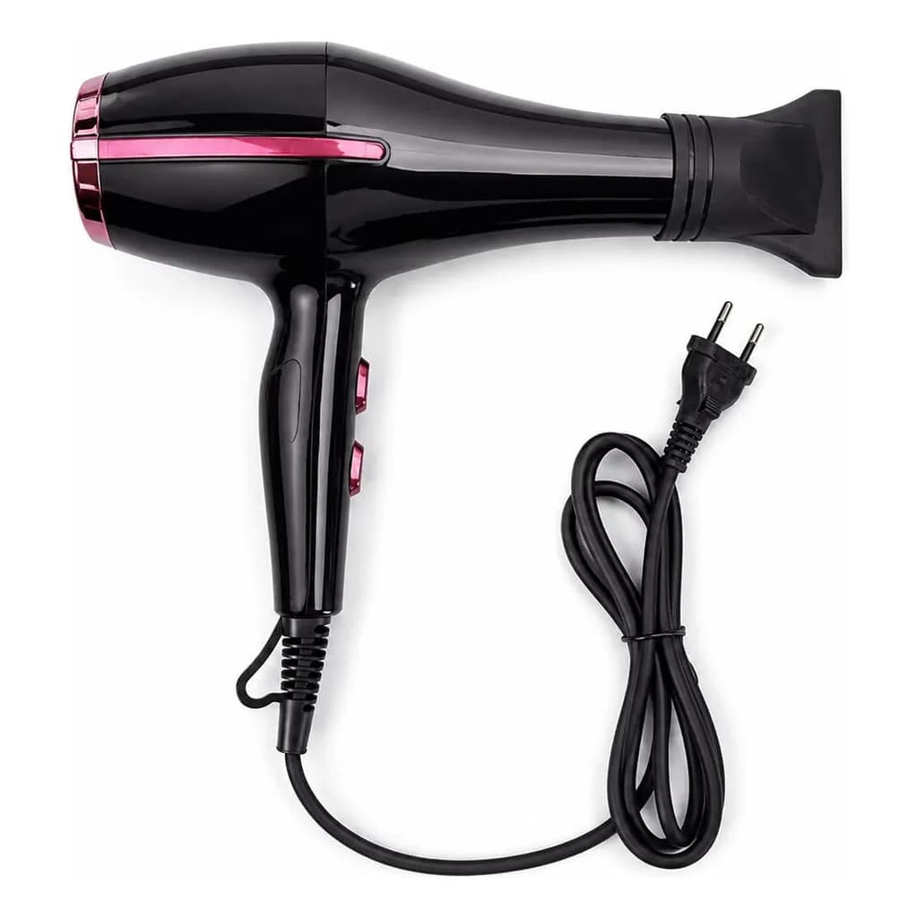 Secador De Cabelo 1200w 110v 220v C/ Controle De Temperatura