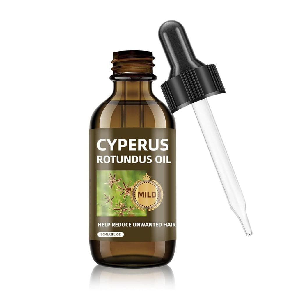 Óleo de Cyperus Rotundus para Remoção de Pelos: Reduz o Crescimento de Pelos Indesejados, Retarda o Crescimento, Hidrata