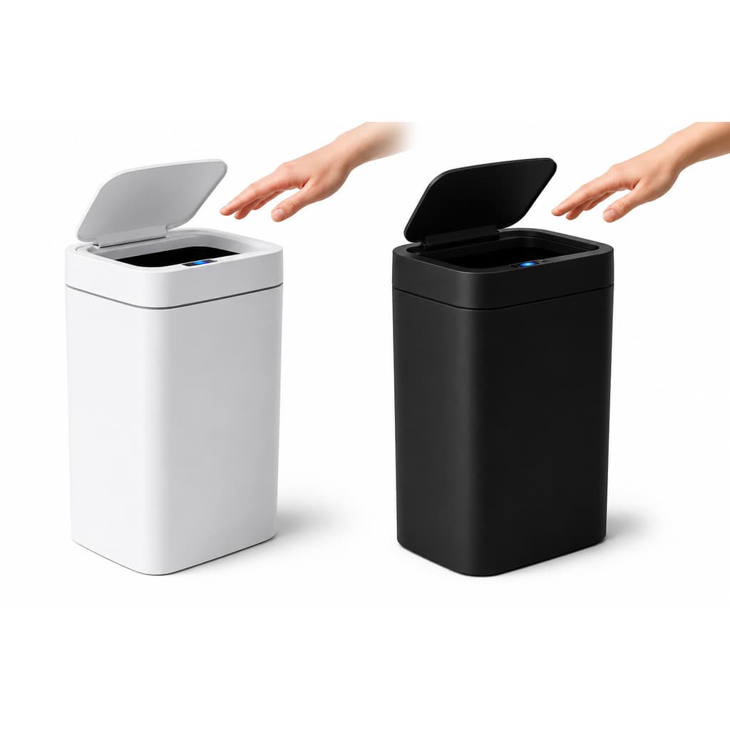 Lixeira de Plástico Automática c/ Sensor Smart 15 Litros - Rio Home