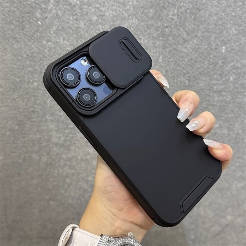 Capa De Telefone À Prova De Choque Com Armadura De Proteção Redonda Para iPhone 17 16 15 14 13 12 11 Pro Max Plus Janela
