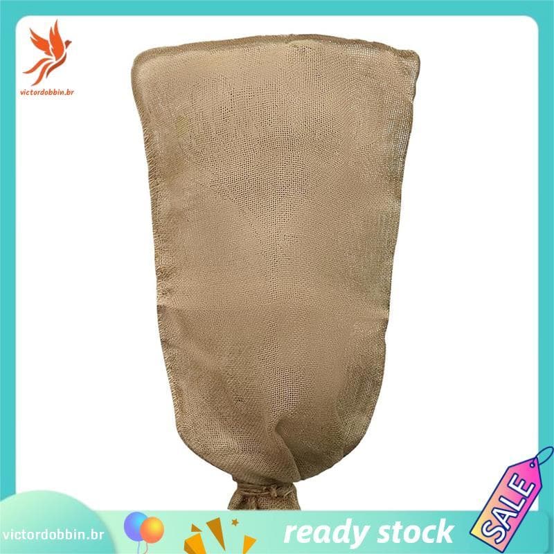 [victordobbin.br] 2 Pcs Saco De Cobertura De Planta De Serapilheira De Inverno Com Cordão Sacos Proteção Contra Congelam