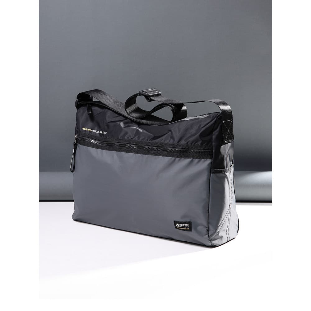 Bolsa mensageiro masculina Casual bolsa de ombro bolsa de lona masculina de meia-idade pai bolsa de ombro grande capacid