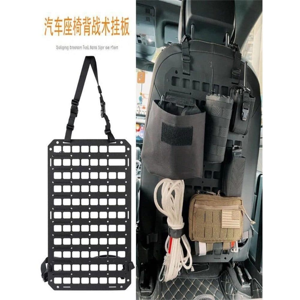 Carro Molle pendurado placa tático fora de estrada veículo rack modificação Interior engenharia assento de plástico volt