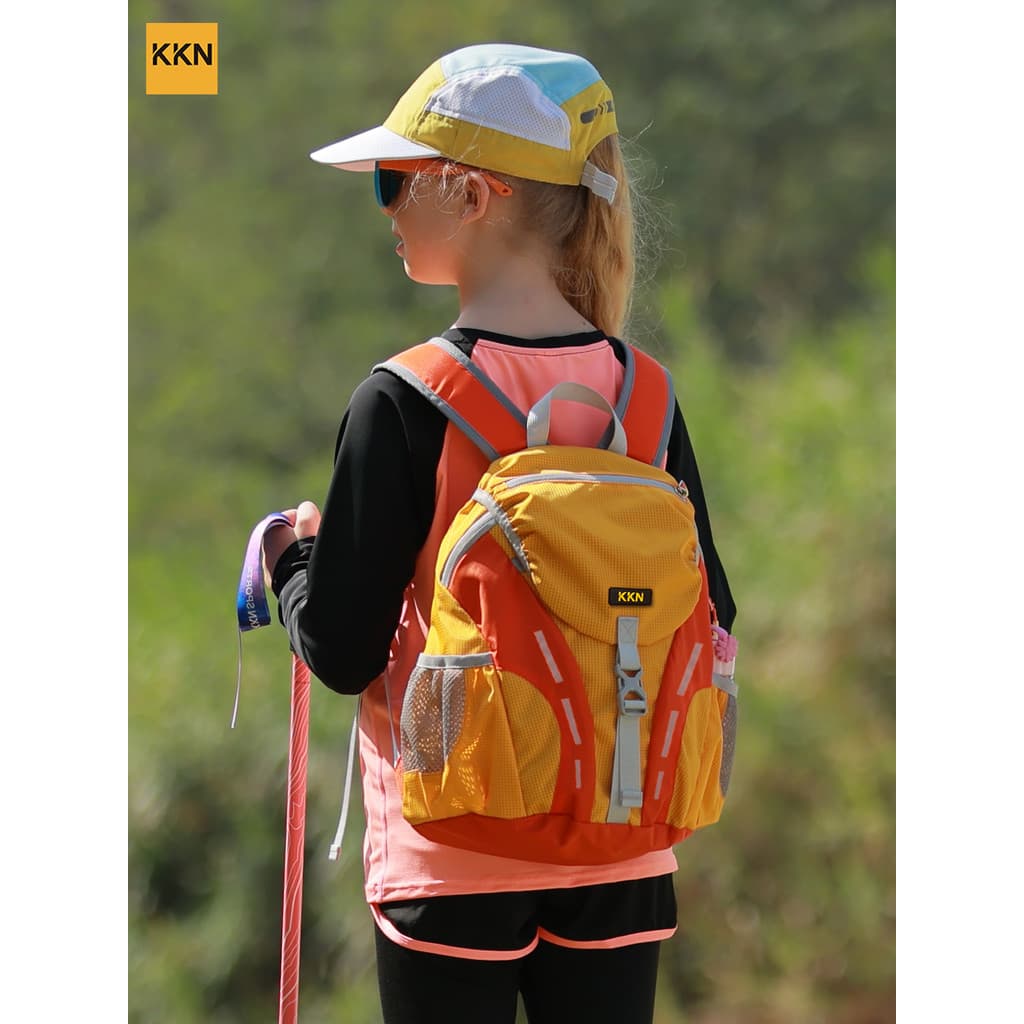 KKN crianças mochila ao ar livre passeio escalada viagem acampamento leve estudantes da escola primária grau 1-3 estudo