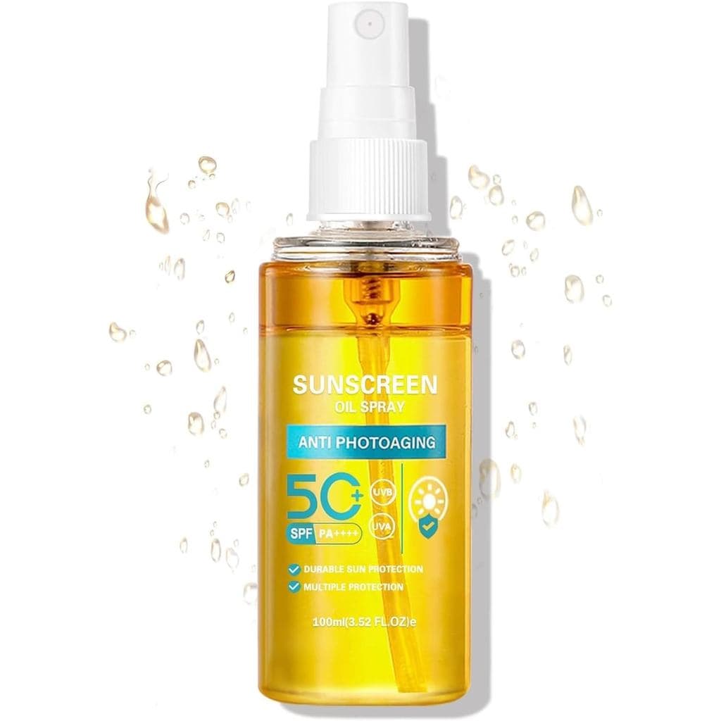 Spray Protetor Solar para Cabelo e Couro Cabeludo SPF50, Spray Protetor Solar para Cabelo e Couro Cabeludo, Não Oleoso,