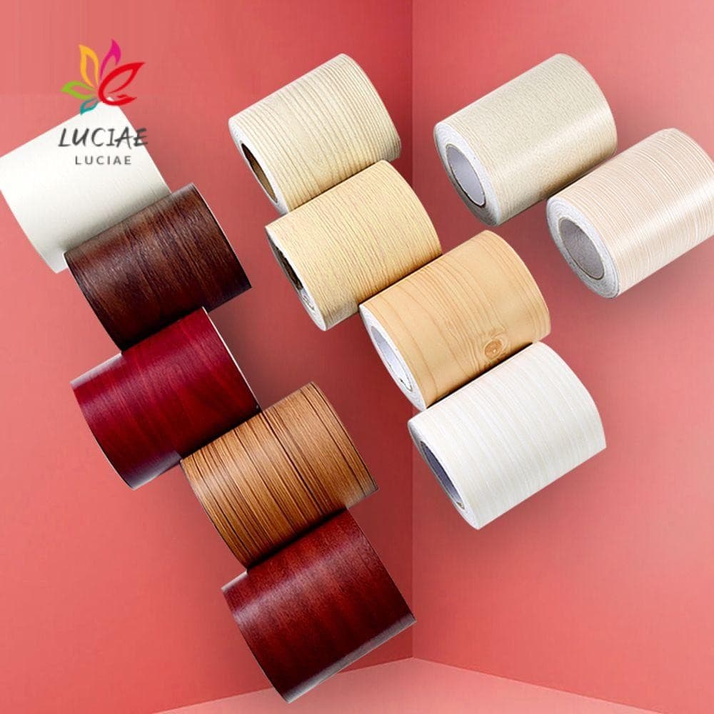 LUCIAE Linha De Cintura Papel De Parede Decalques De Vinil Rodapé Sala De Estar Adesivos De Borda De PVC