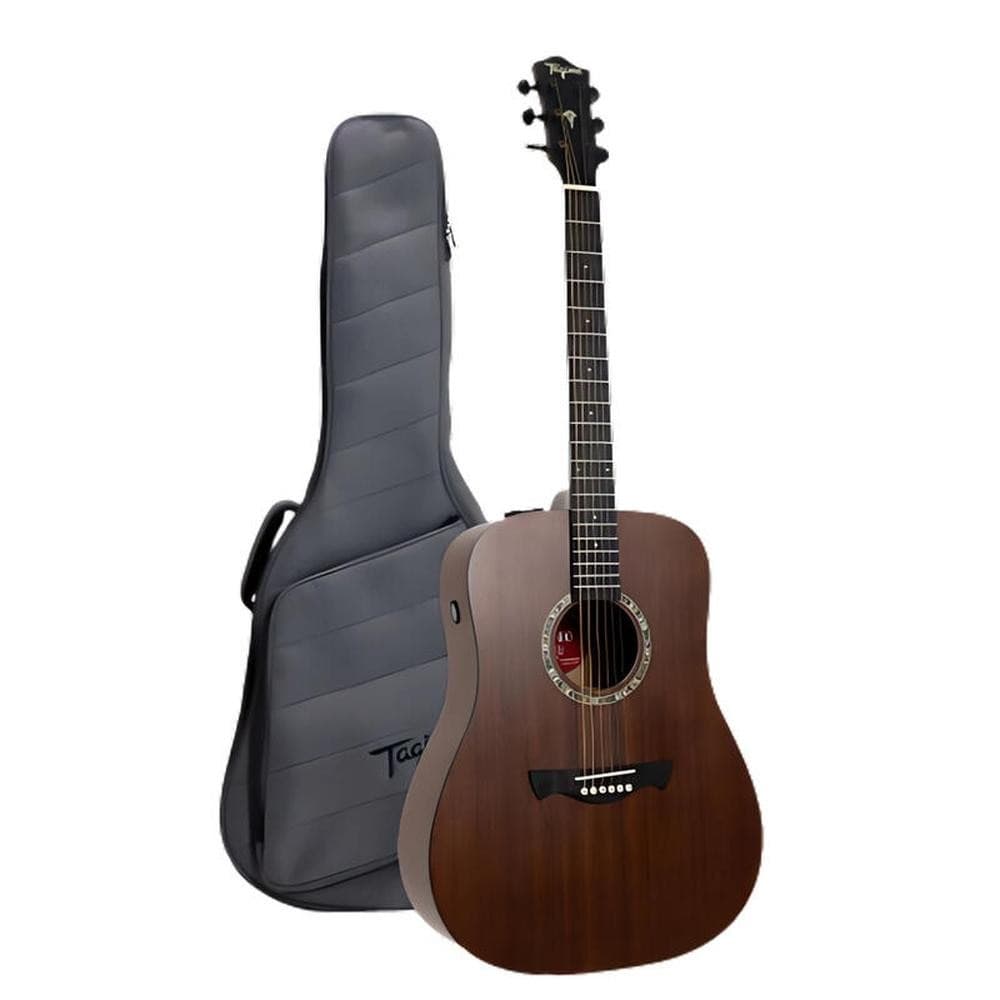 VIOLAO TAGIMA FOLK AÇO RED CEDAR  TLM-100 ELÉTRICO C/ BAG