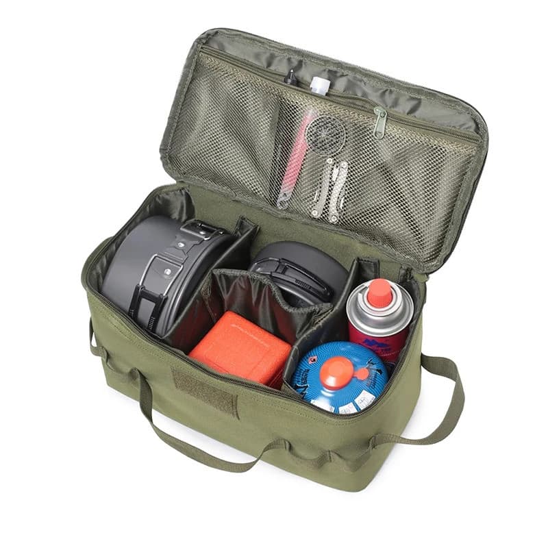 Bolsa de Armazenamento para Tanque de Gás de Camping ao Ar Livre, Grande Capacidade, Bolsa para Ferramentas de Fixação n
