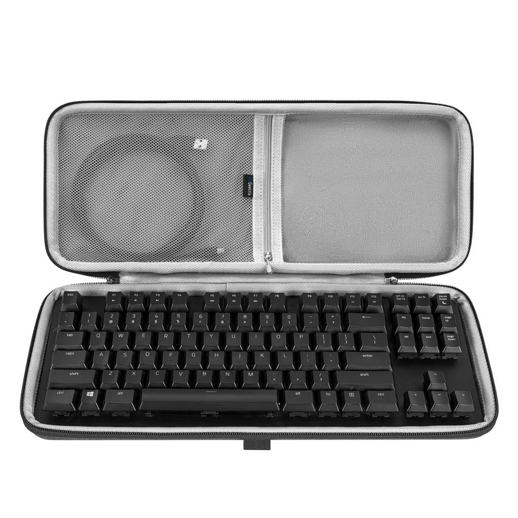 Capa De Teclado Geekria TKL Compatível Com Keychron K8 Pro/K8 , Razer BlackWidow Lite , SteelSeries New Apex 9 (Slim)