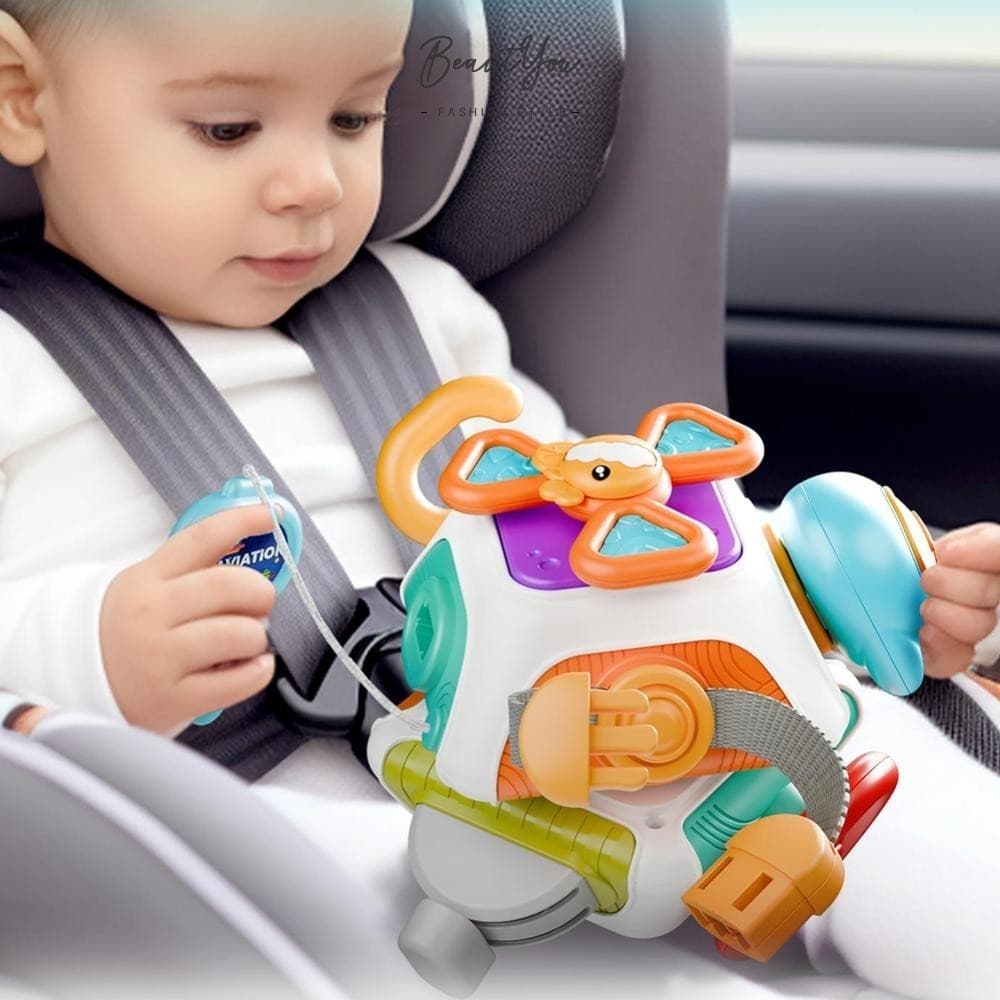 Cubo Fashional Brinquedo Sensorial10 Em 1 Baby Cube Brinquedos Sensoriais para Crianças Anti Estress