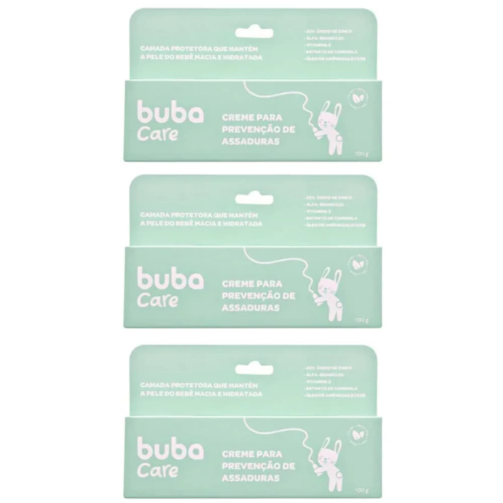 KIT 3UN POMADA 100G - BUBA