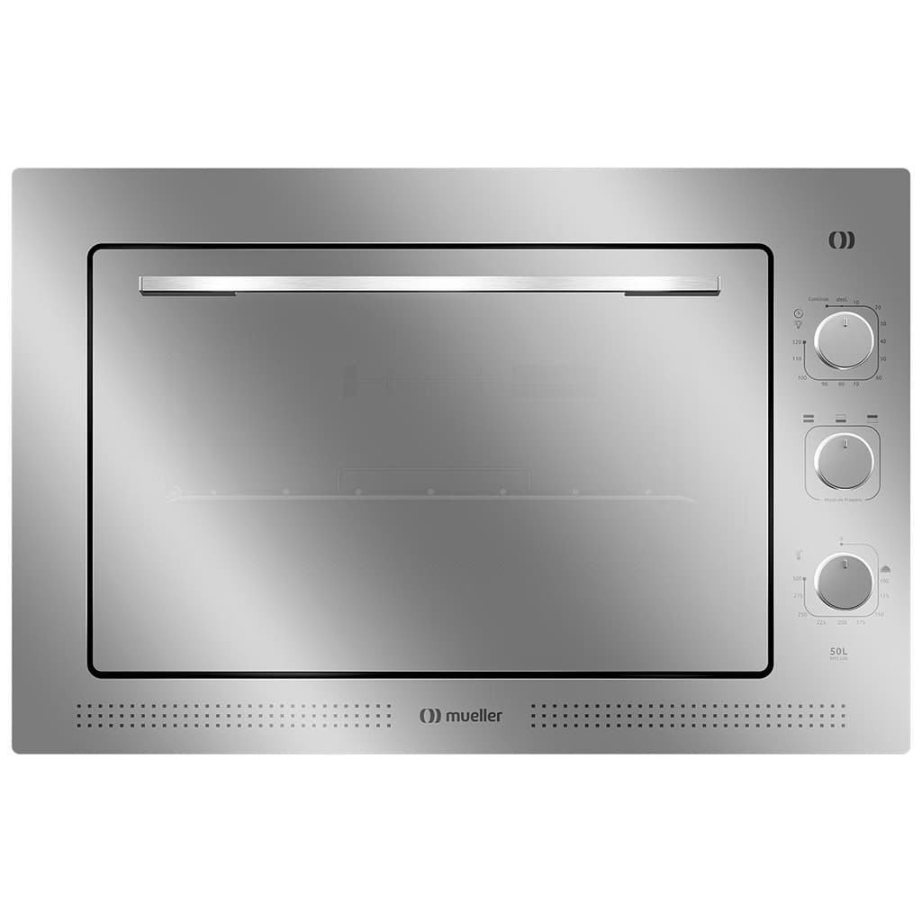 Forno Elétrico de Embutir Mueller Espelhado 50 Litros MFE50K