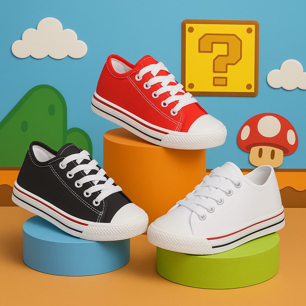 Tênis All Confortável Star Antiderrapante Ajustável Cano Baixo Macio Leve Dia Dia Promoção