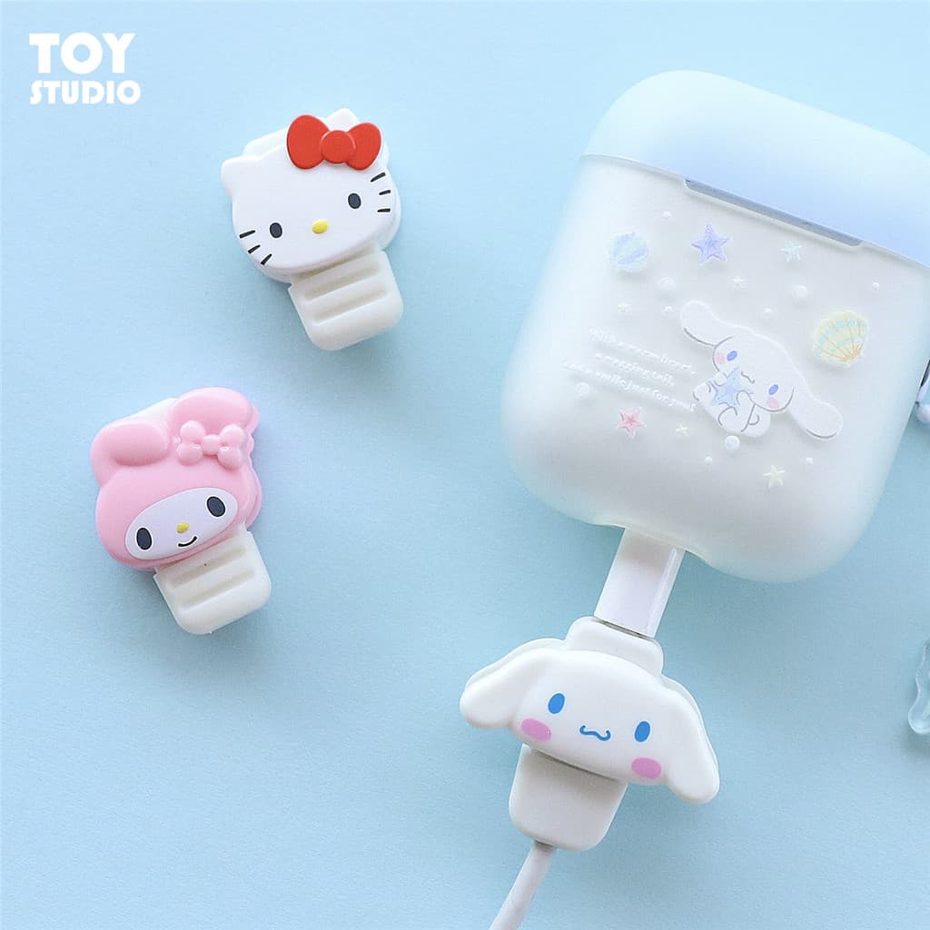 Japão sanrio sanrio canela cão melodia cabo de dados capa protetora bonito dos desenhos animados Apple cabo USB caso Ant
