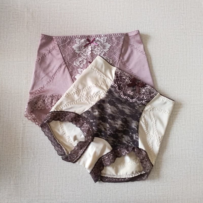 Comércio exterior Original estilo japonês cauda bens senhoras barriga-estreitamento calcinha engrossado fino tecido leit