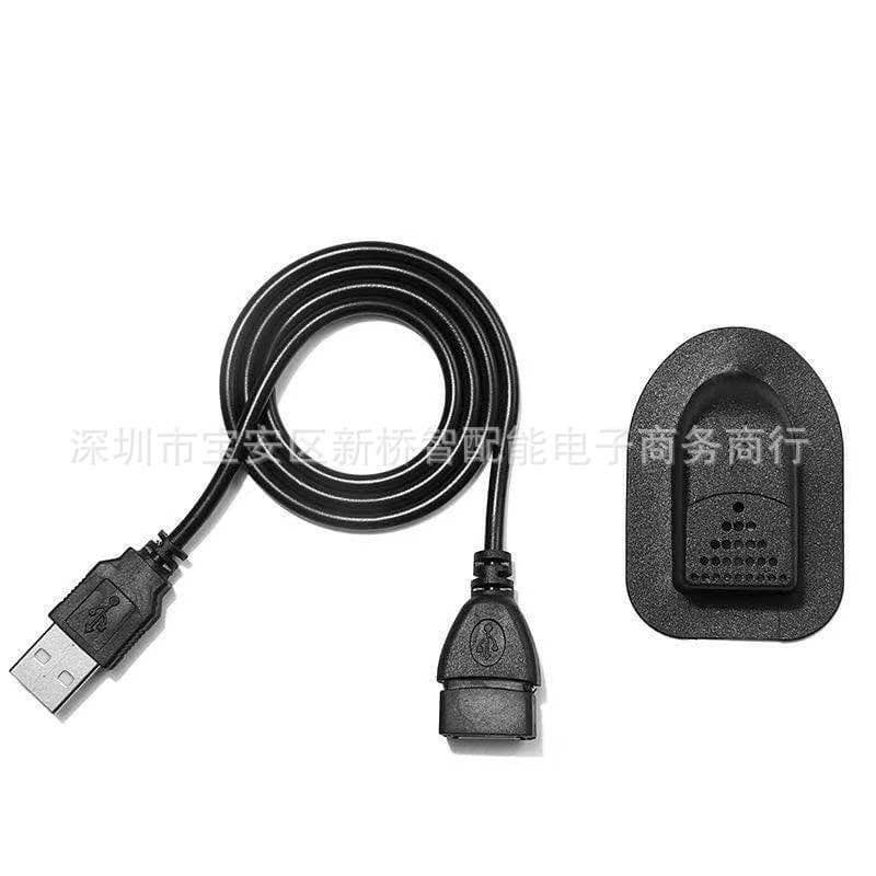 Acessórios para bolsas, fivela de mochila, cabo de extensão USB, interface de dados externa, estojo de plástico, cabo de