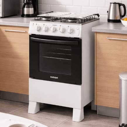 Fogão 4 Bocas Bivolt a Gás Acendimento Automatico Itatiaia Star New Branco Eficiência A 25W