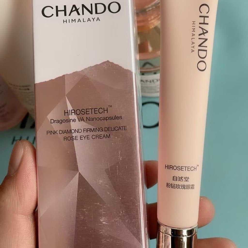 Natural Hall Pink Diamond Firming Delicado Delicado Delicado Rosa Creme para os Olhos Hidratante Antirrugas Calmante Fir