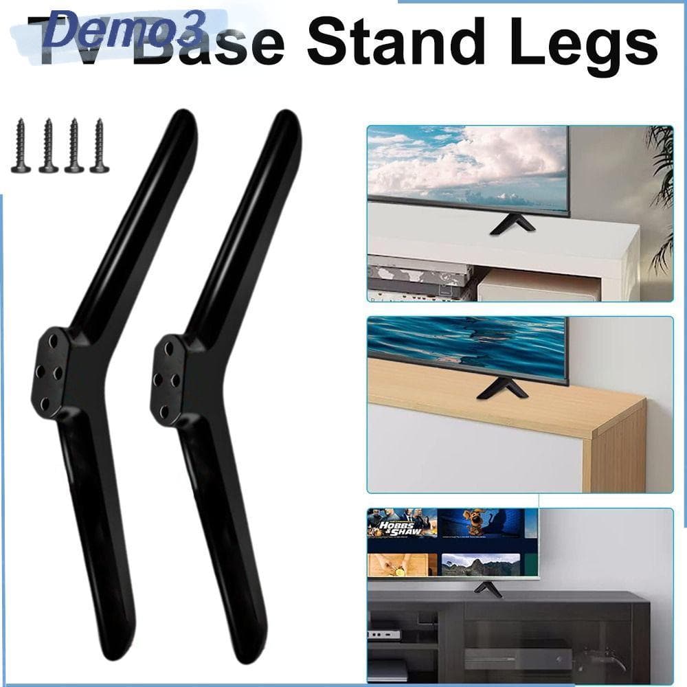 Base De Televisão Mesa Suporte Pernas Pedestal Substituição Montagem Perna Plástico Pés Universal Pé EN