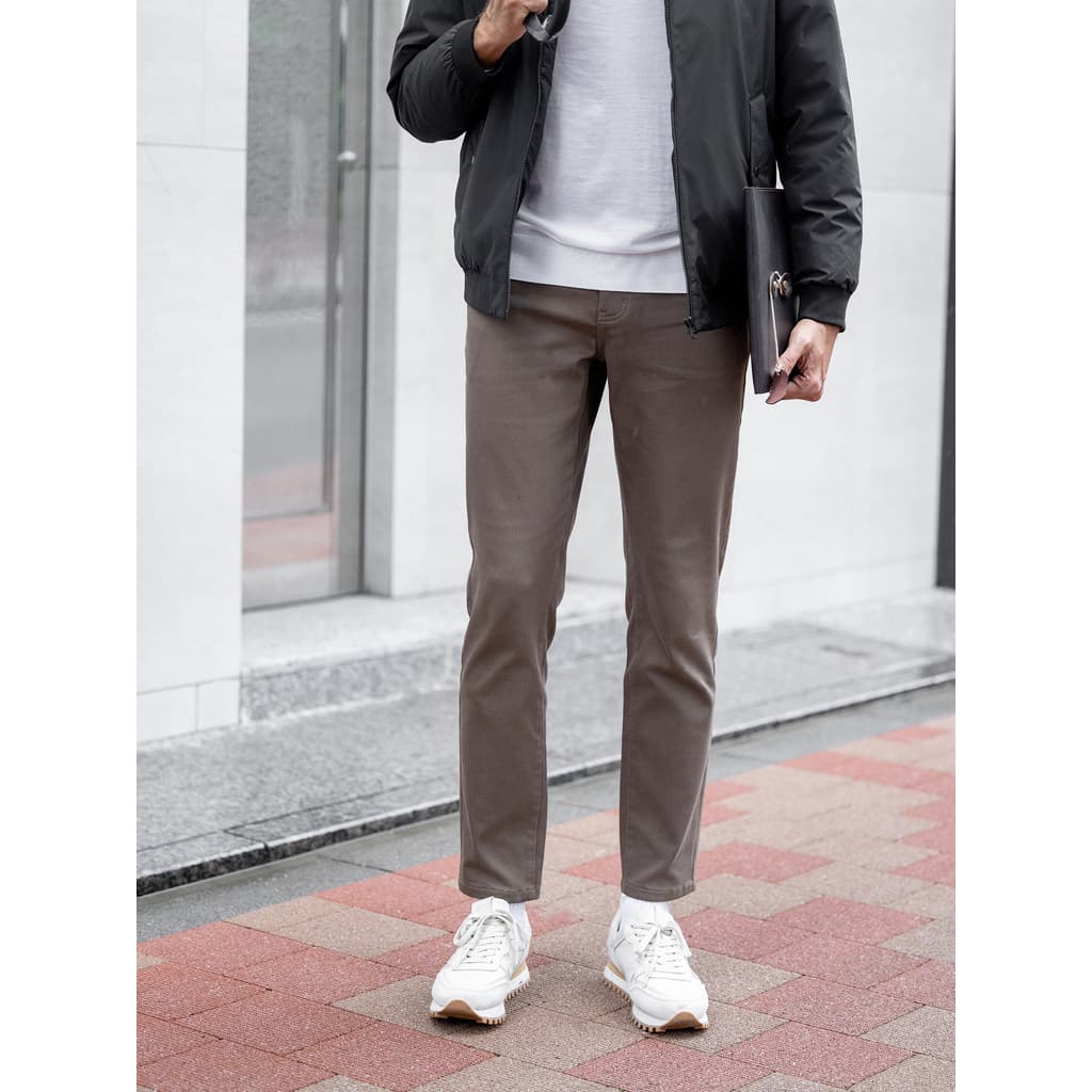 JSSD HOMME outono inverno novo estilo masculino negócios cavalheiro Popular Gel Jeans calças casuais masculinas calças r