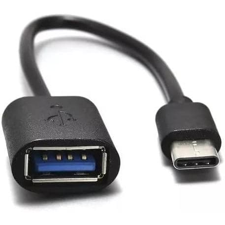 ADAPTADOR CABO OTG USB A FEMEA X TIPO USB C TYPE C PENDRIVE FEMEA - ADAPTADOR TIPO C X USB