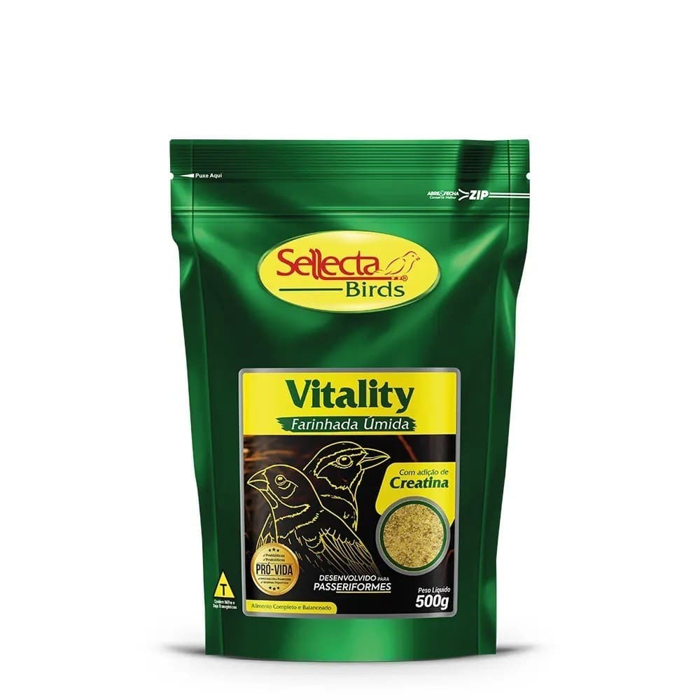 Sellecta Farinhada Úmida Vitality  500gr