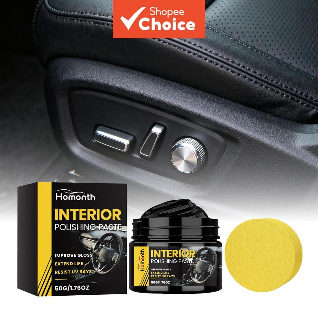 Creme Restaurador Profissional de Plástico para Interior de Carro, Restaura Para-choque Preto Desbotado, Painel,
