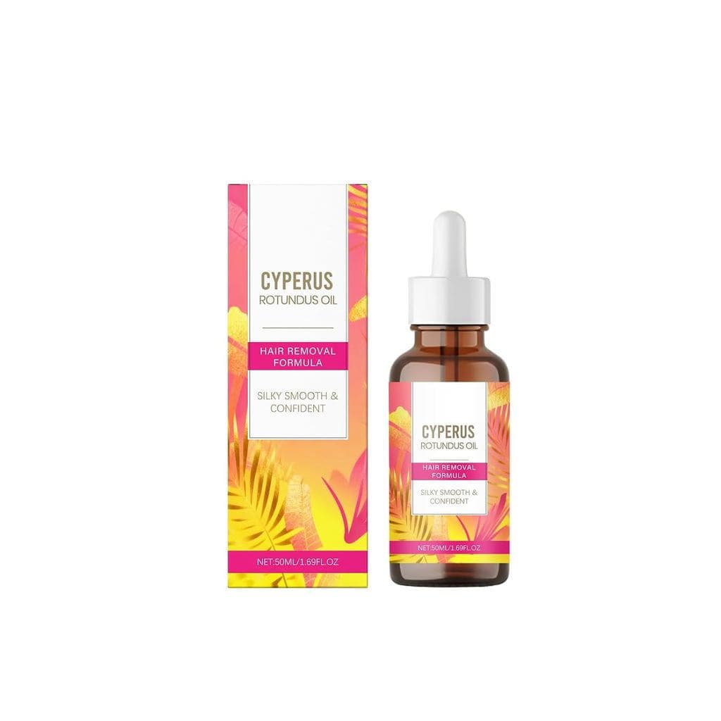 Óleo Depilatório de Baunilha 60ml – Inibidor do Crescimento de Pelos Corporais, Óleo para Remoção de Pelos