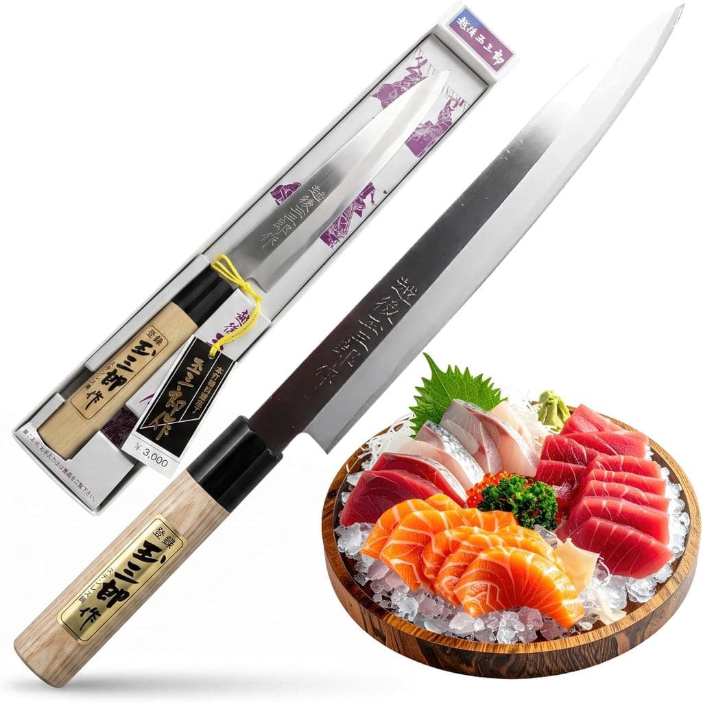 Faca Japonesa Profissional Importada Japão Yanagiba Sushi Sashimi Premium Sushiman Chef Restaurante