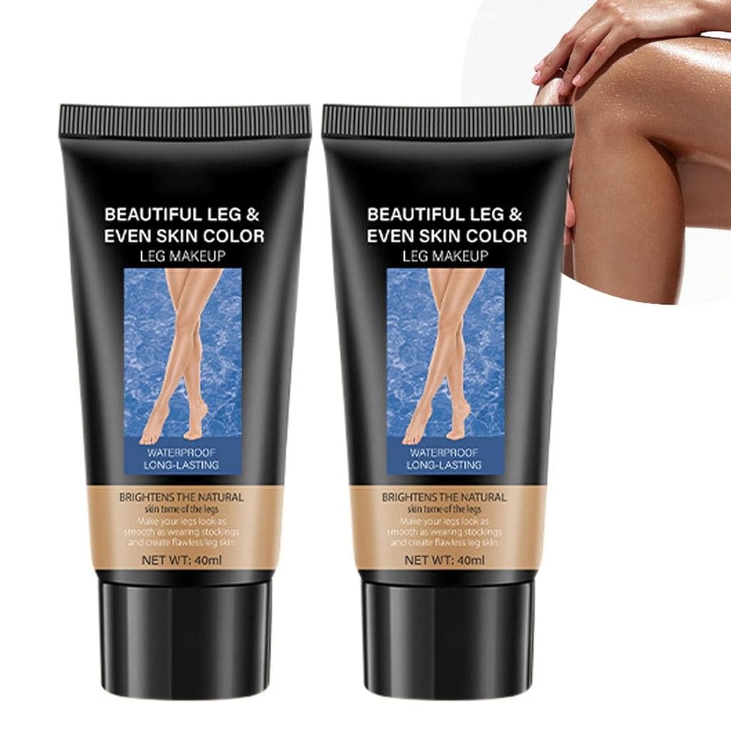 Base de Maquiagem para Pernas e Corpo Dulele, Cobertura à Prova d'Água para Tatuagens e Cicatrizes nas Pernas e Corpo, C
