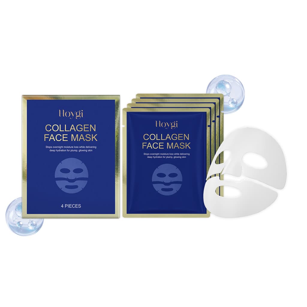 Máscara Hidratante Facial Hoygi Collagen Suave E Fina
