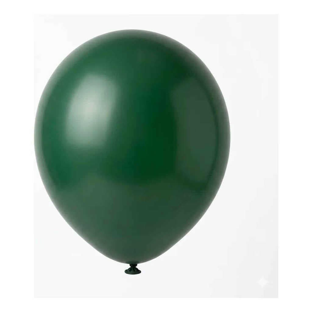 Bola Soprar Liso N.8 C/50 Verde Escuro - Festball