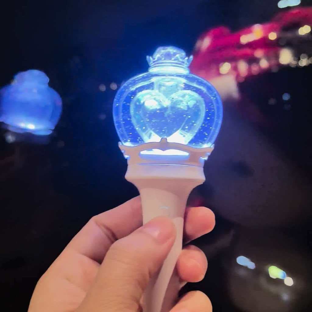 Novo Chaveiro Mini Lightstick do Ídolo do Kpop IVE, Segunda Edição, Chaveiro de Luz para Atmosfera de Show
