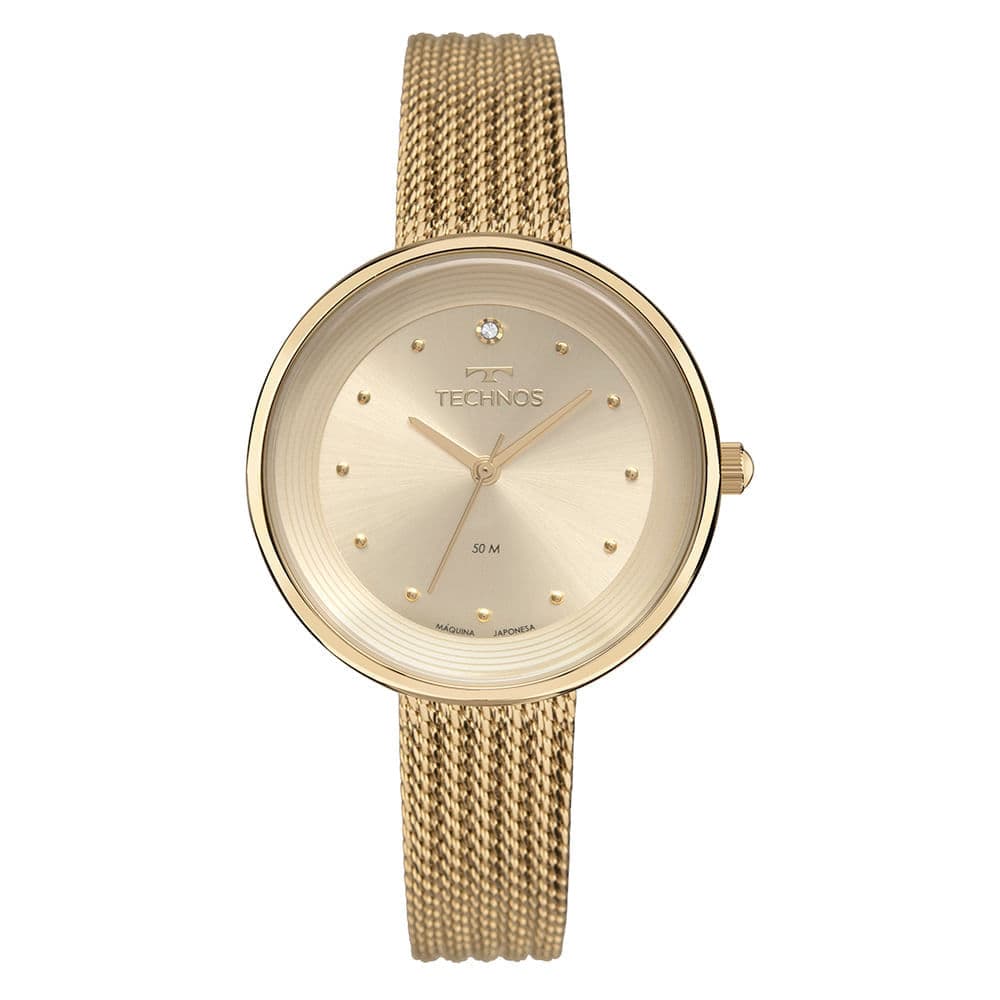 Relógio Technos Feminino Style Dourado - 2035NAW/1D
