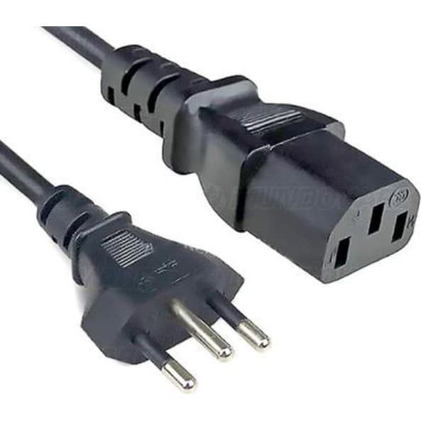 Cabo Força PC Tripolar Para Fonte Monitor Pc 1,5 3 E 5 Metro 10A Bivolt 110V 220V