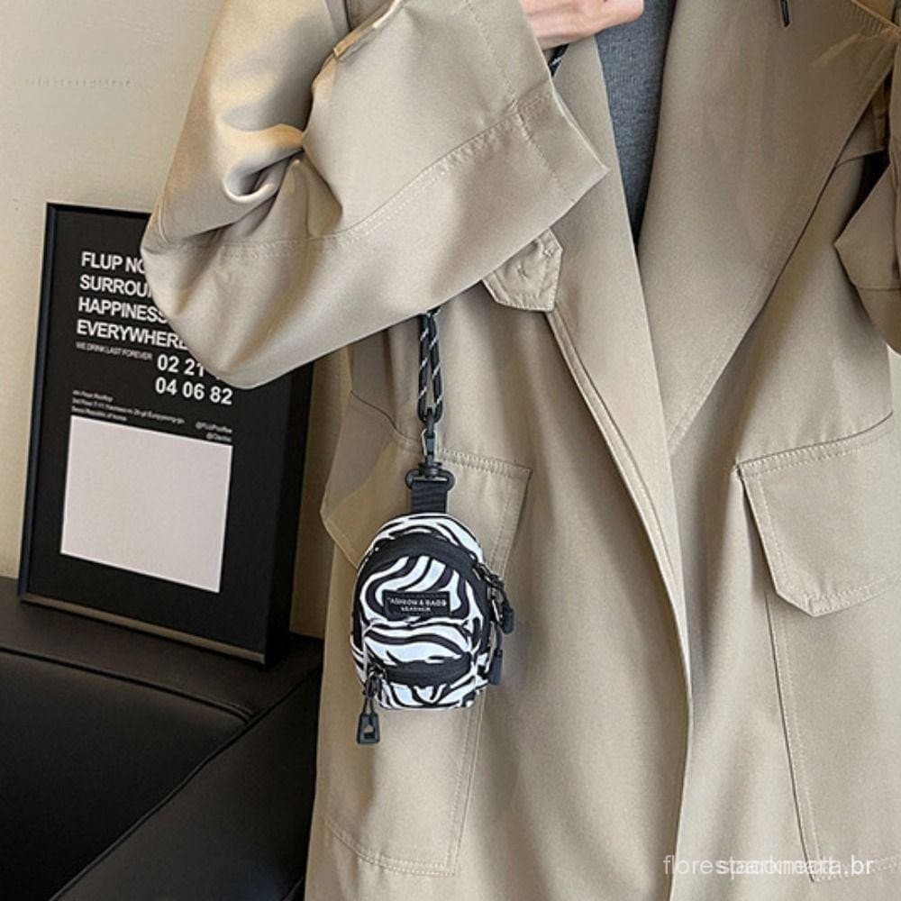 Bolsa De Dinheiro KCOV , Capa Protetora Com Cordão E Carteira De Moedas Estampa De Leopardo , Batom Para Fone De Ouvido
