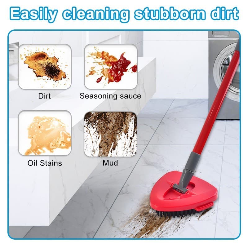 Adequado para o-cedar Micro-cedar rotativo mop escova de limpeza de piso mop cabeça substituição triângulo escova acessó