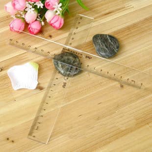 Deli/Deli Papelaria 20cm Régua Orgânica 6220 Régua Deli Régua Exame Resposta Question Caliper