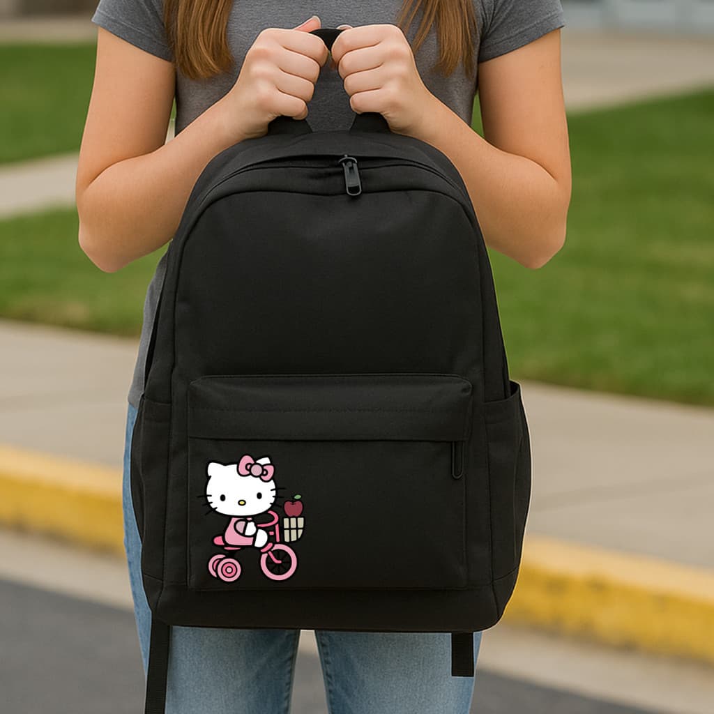Mochila meninas infantil Escolar hellokitty mochila Passeio Faculdade Academia Mochila meninas