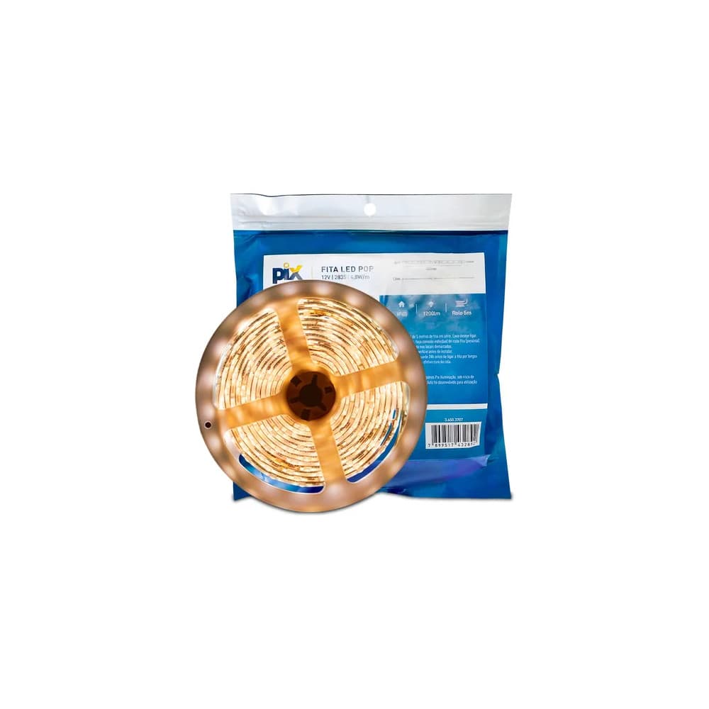 PIX FITA LED POP 4,8W 12V 6000K IP20 60LEDS 5M