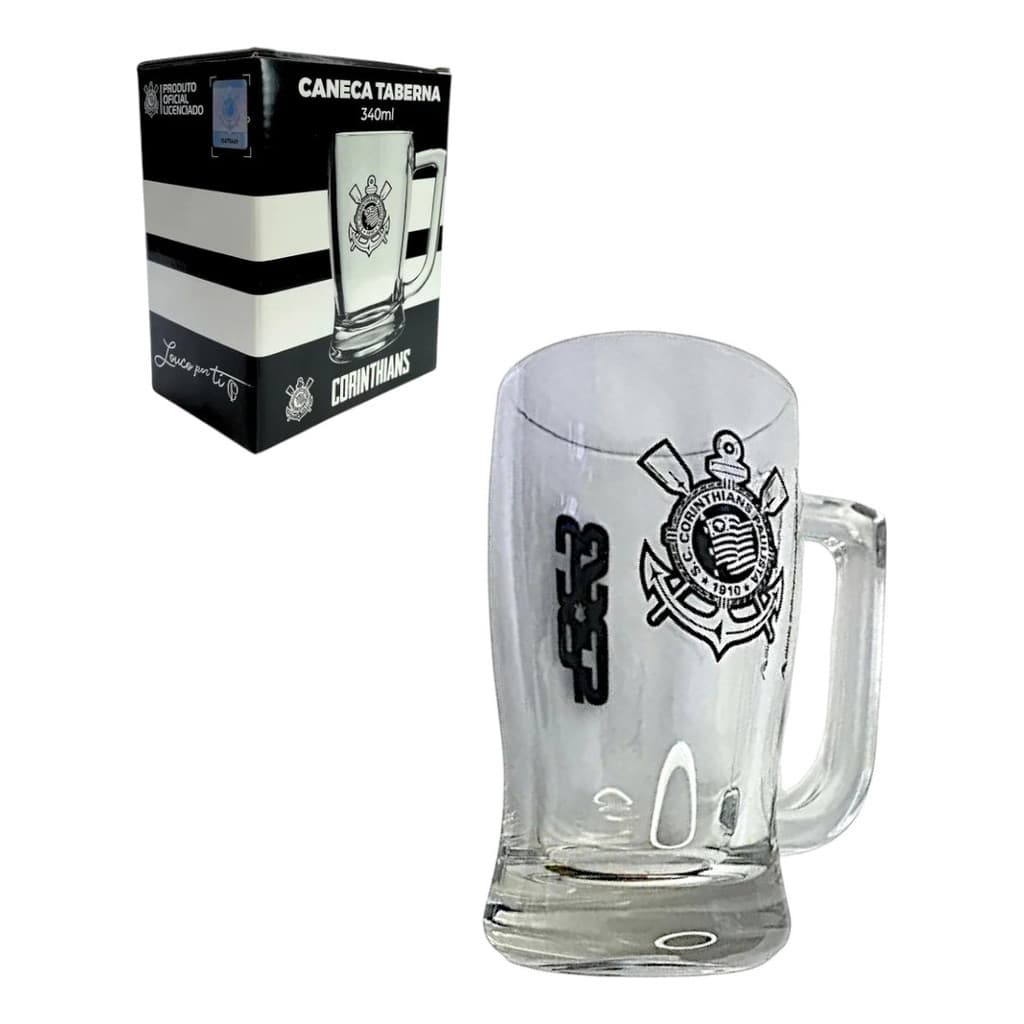 Caneca Taberna Corinthians Time Do Coração Cerveja Chopp