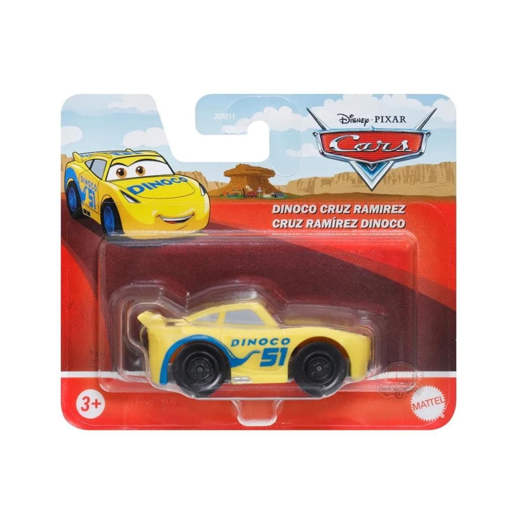 Carrinho Cruz Ramirez Dinoco Disney Pixar Carros Brinquedo De Plástico Infantil Colecionável Mattel